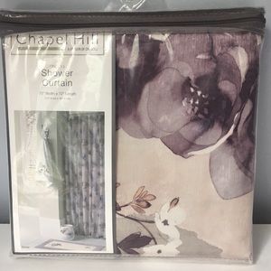 Chapel Hill shower curtain Dahlia